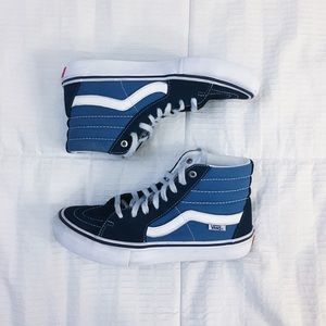 Vans Blue Sk8-Hi Pro